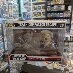 STAR WARS Funko Pop - Trash Compactor Escape / movie moments No. 224 FRENLY BRICKS - Open 7 Days