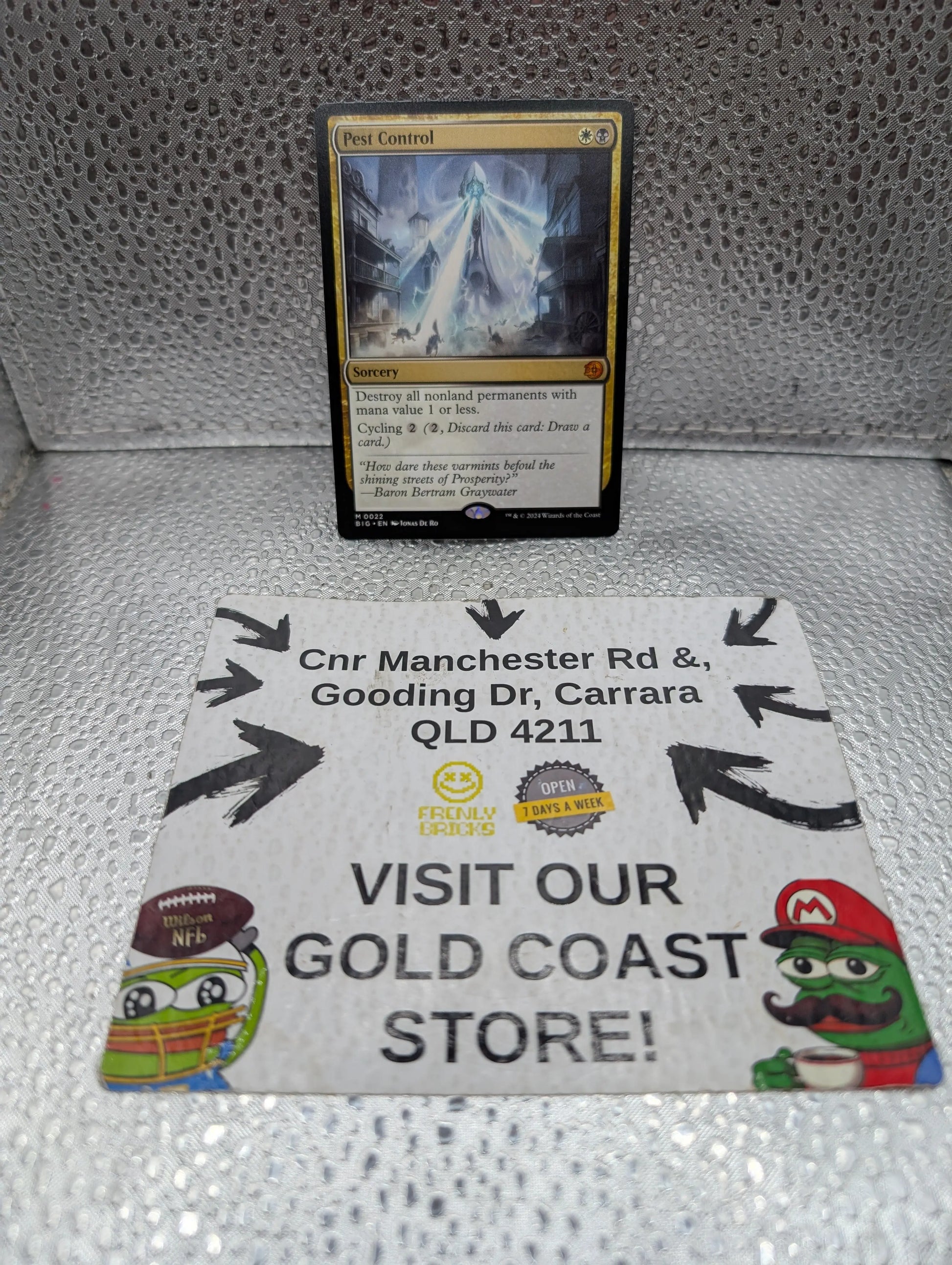 MTG | Pest Control | 0022 | (NM) | Outlaws of Thunder Junction: The Big Score FRENLY BRICKS - Open 7 Days