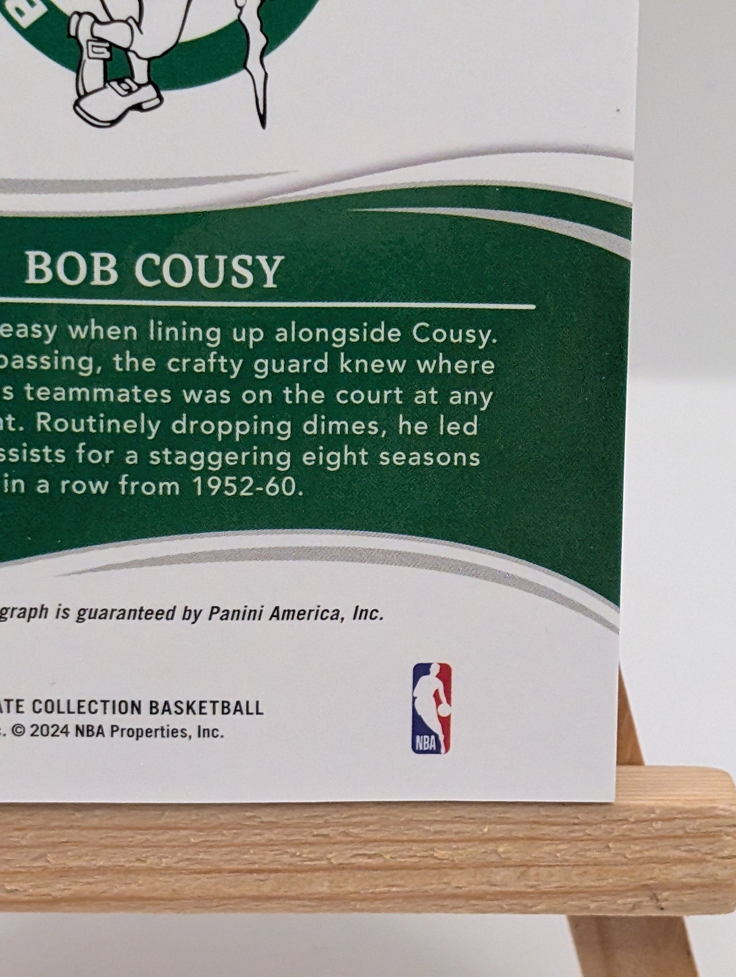 2023-24 Panini Immaculate Bob Cousy Heralded Signatures Auto #/35 Celtics FRENLY BRICKS - Open 7 Days