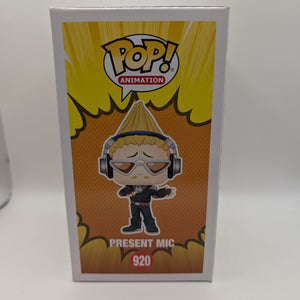Animation Funko Pop - Present Mic - My Hero Academia - No. 920 FRENLY BRICKS - Open 7 Days