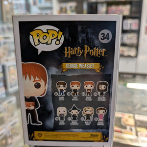 Funko Pop! Vinyl: Harry Potter - George Weasley #34 FRENLY BRICKS - Open 7 Days