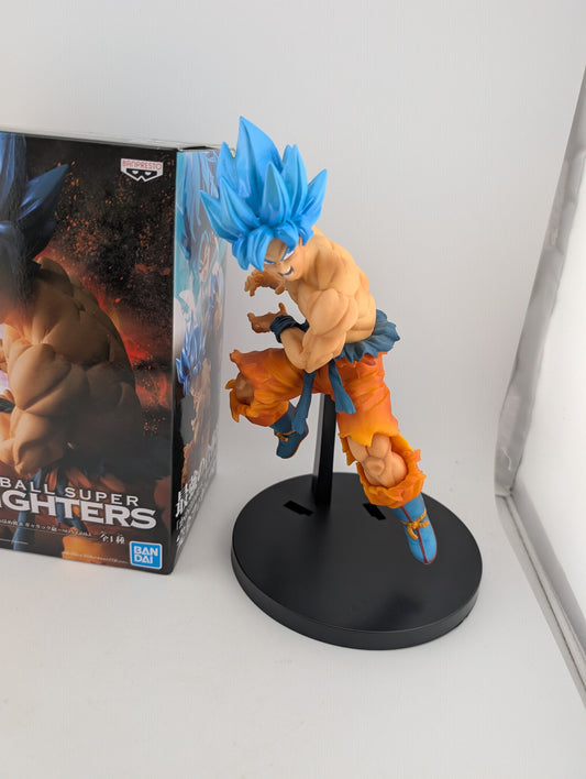 Bandai Banpresto Dragon Ball Super Tag Fighters SSGSS Goku Son ex display FRENLY BRICKS - Open 7 Days