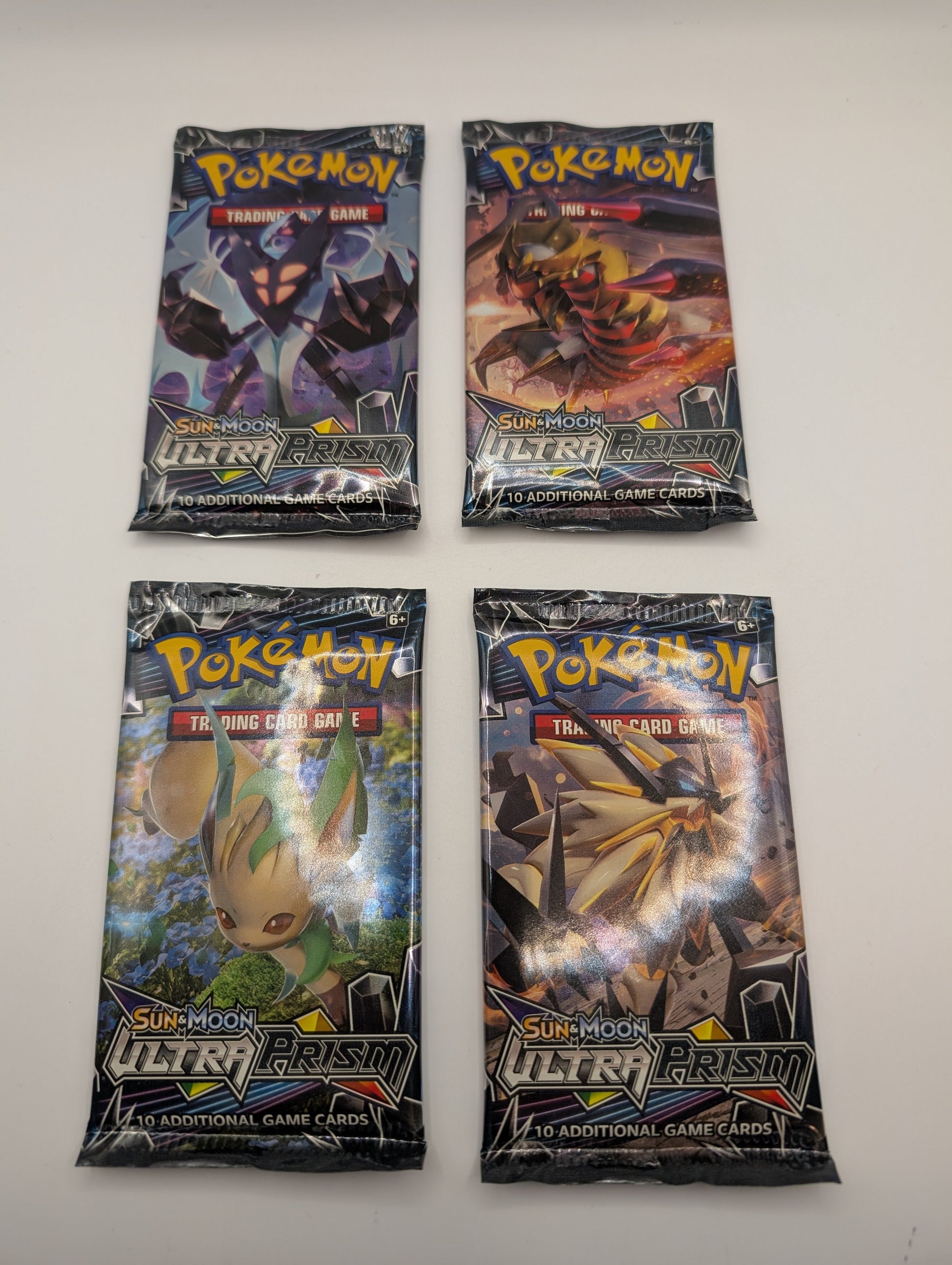 Pokemon Ultra Prism Booster Pack x4 Art Set Sealed FRENLY BRICKS - Open 7 Days