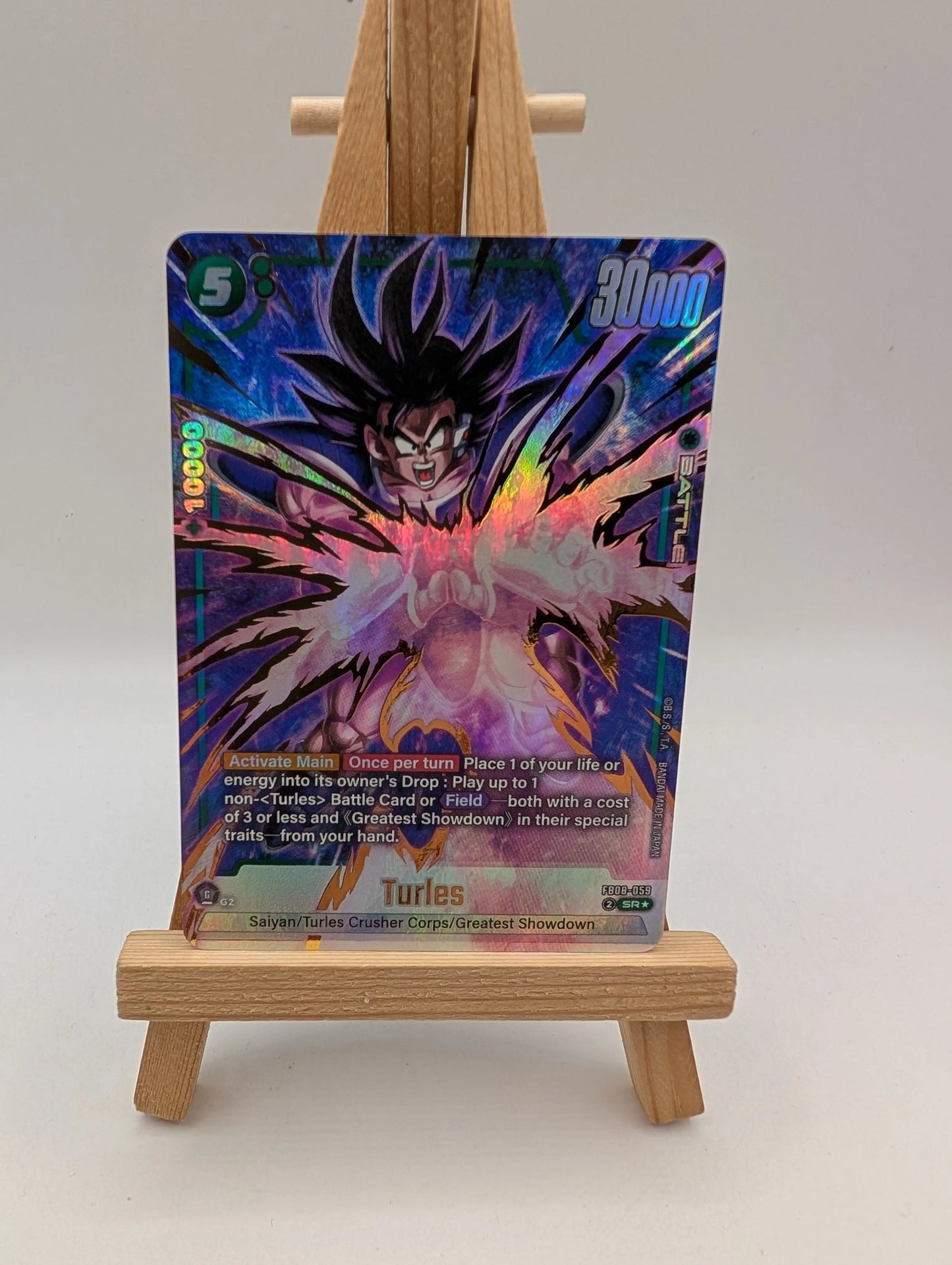 Turles FB08-059 | Saiyan’s Pride Alt Art NM Fusion World FRENLY BRICKS - Open 7 Days