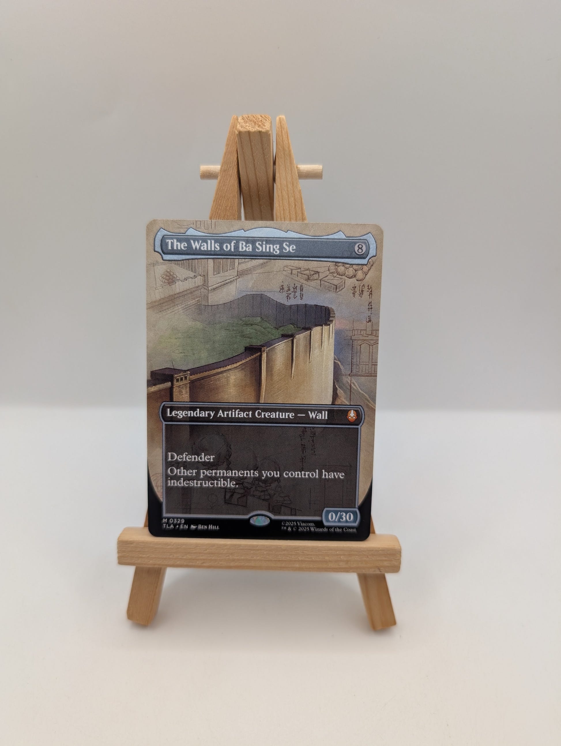 The Walls of Ba Sing Se Borderless [Avatar: The Last Airbender 329] NM FRENLY BRICKS - Open 7 Days image 1
