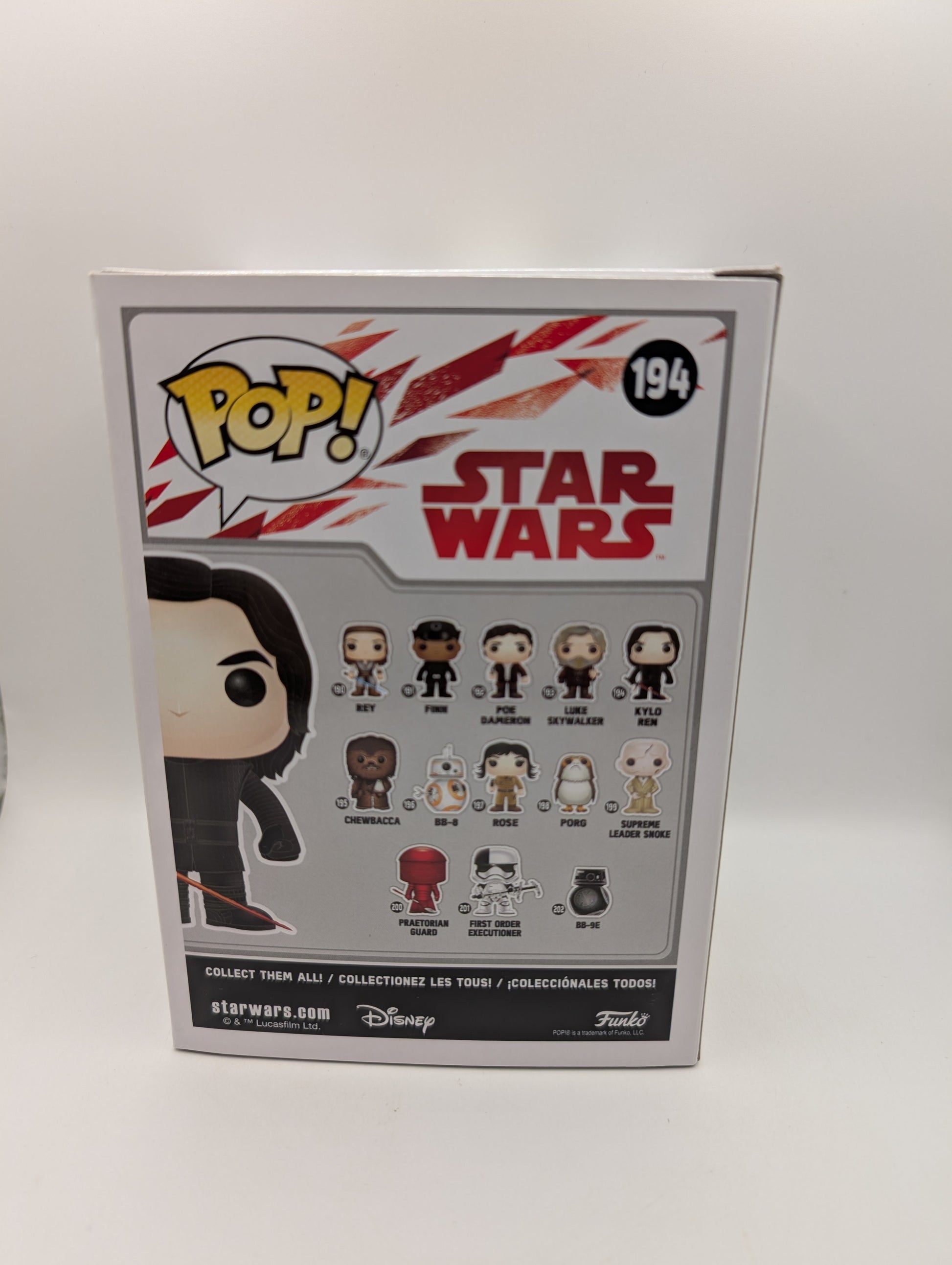 Funko Pop! Vinyl: Star Wars - Kylo Ren (Unmasked) #194 FRENLY BRICKS - Open 7 Days