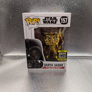 FUNKO Pop Vinyl Darth Vader Gold Star Wars #157 FRENLY BRICKS - Open 7 Days
