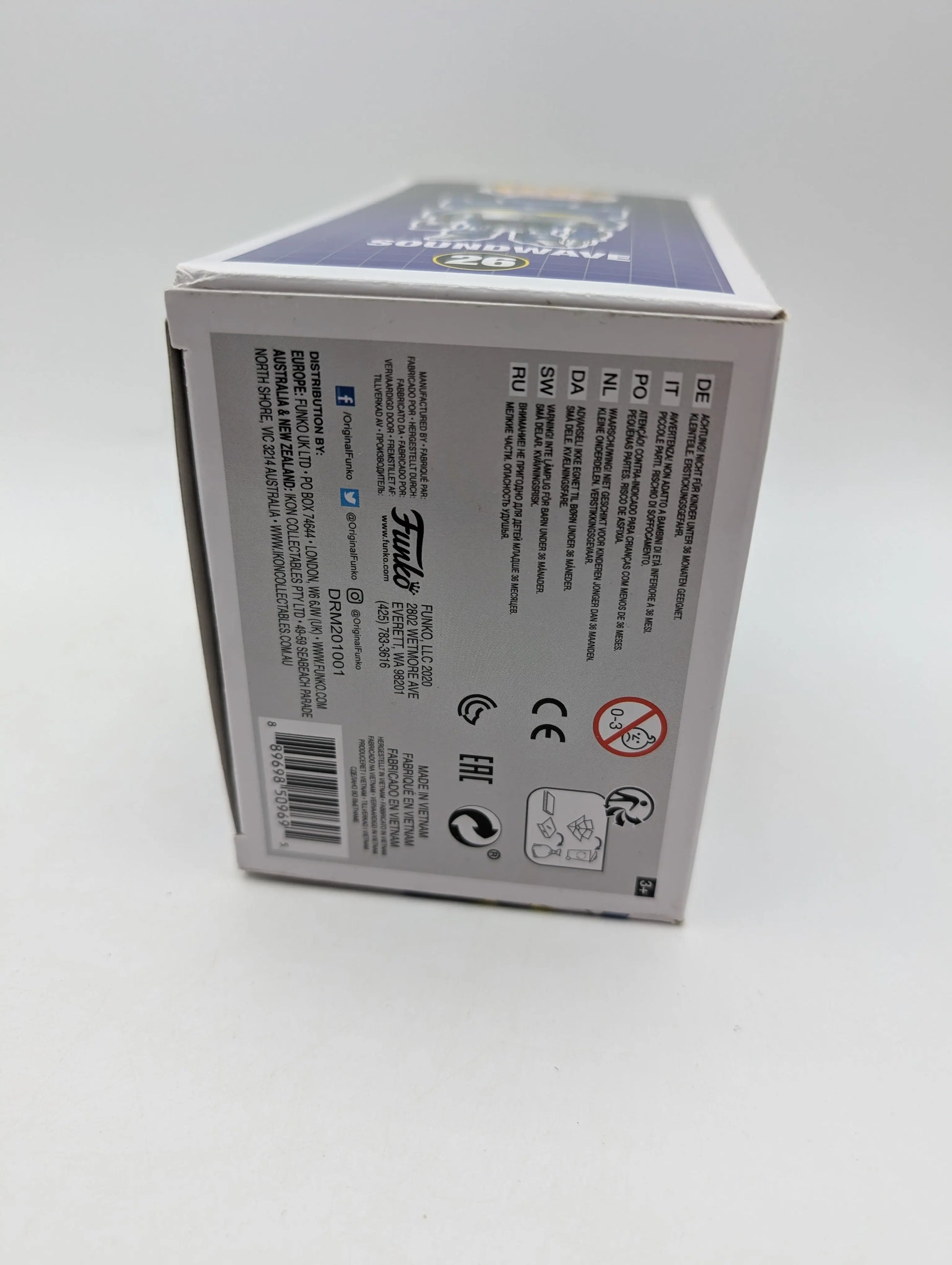 Funko Pop! Vinyl - Transformers #26 - Soundwave FRENLY BRICKS - Open 7 Days