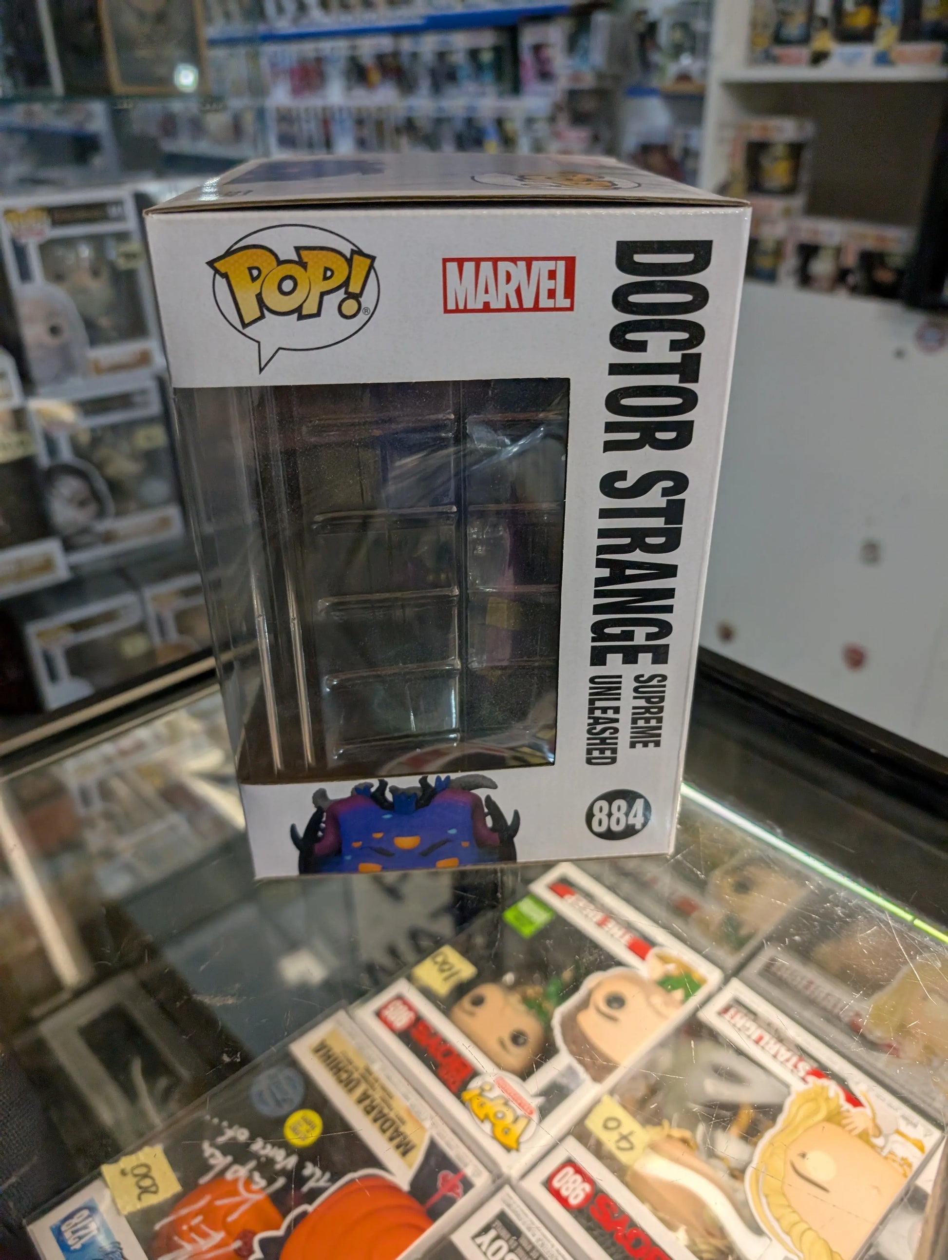 FUNKO Pop Vinyl Doctor Strange #884 FRENLY BRICKS - Open 7 Days