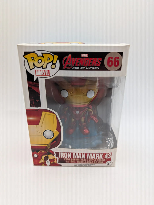 Funko POP! Vinyl: Marvel Avengers Age of Ultron #66 Iron Man Mark 43 FRENLY BRICKS - Open 7 Days
