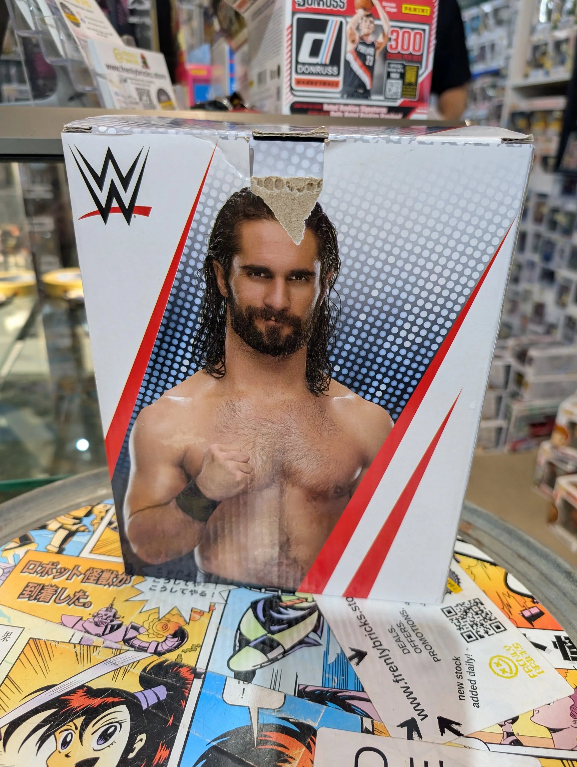 WWE Seth Rollins Bobblehead
WWE Foco Bobbleheads FRENLY BRICKS - Open 7 Days