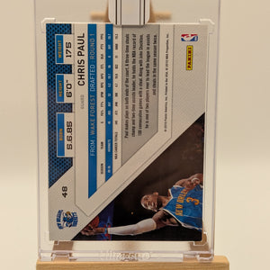 2010 Panini Threads Chris Paul Auto On Card 12/20 NBA FRENLY BRICKS - Open 7 Days