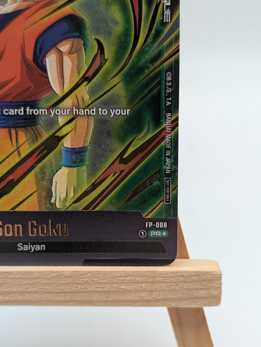 Dragon Ball Super Card Game: Fusion World Son Goku FP-008 PR Sealed Winner Pre-R FRENLY BRICKS - Open 7 Days