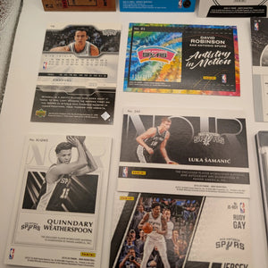 San Antonio Spurs NBA Basketball Card Lot, Rookies, Patch, Auto, George Gervin FRENLY BRICKS - Open 7 Days