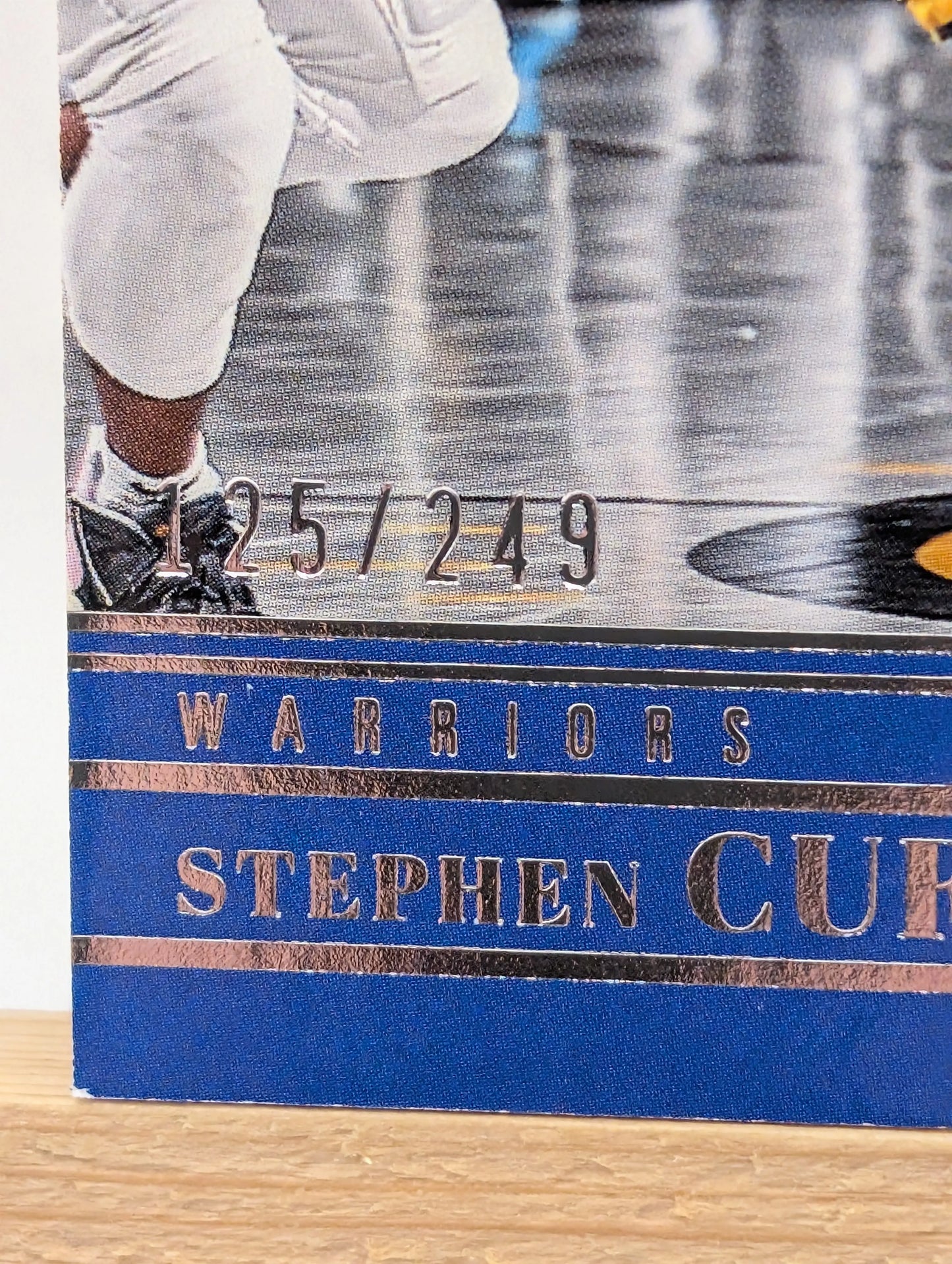 Stephen Curry SILVER FOIL #/249 CARD JERSEY #30 Warriors 2022 Plates and Patches FRENLY BRICKS - Open 7 Days
