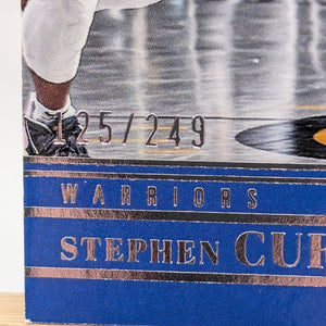 Stephen Curry SILVER FOIL #/249 CARD JERSEY #30 Warriors 2022 Plates and Patches FRENLY BRICKS - Open 7 Days