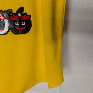 Korean Baseball KT Wiz Bright Yellow 2025 Pixel Uniform XXL Blank Jersey