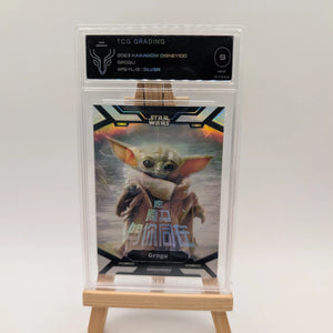 2023 Kakawow Phantom Disney100 Star Wars Grogu #PS-YL-13 TCG 9 FRENLY BRICKS - Open 7 Days