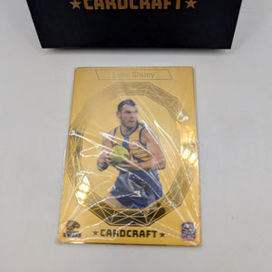 Luke Shuey 24k Gold Card Craft 2025 Teamcoach AFL Footy Card West Coast Eagles
