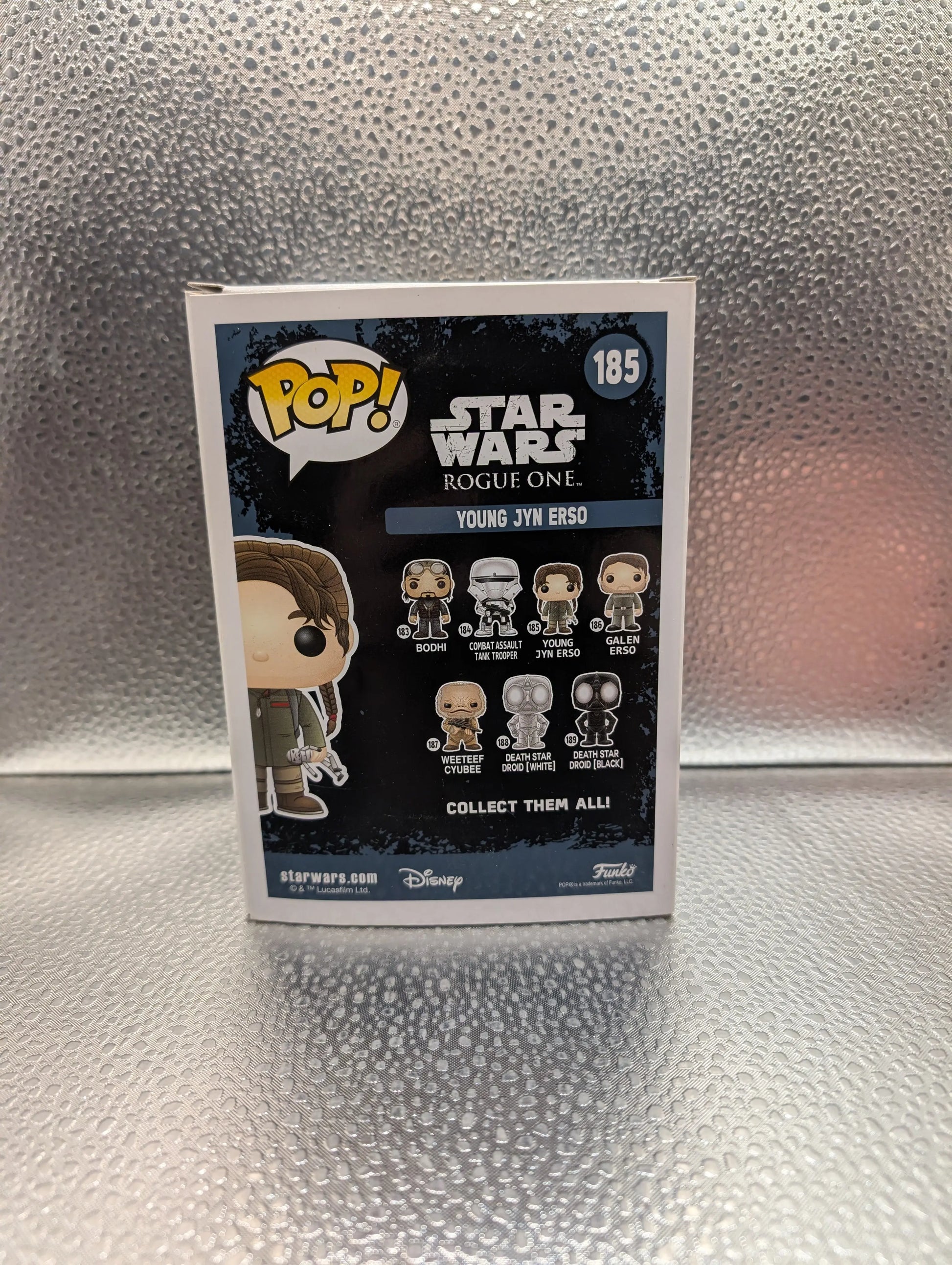 FUNKO Pop Vinyl Young Jyn Erso Star Wars #185 FRENLY BRICKS - Open 7 Days