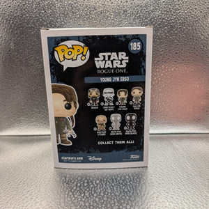 FUNKO Pop Vinyl Young Jyn Erso Star Wars #185 FRENLY BRICKS - Open 7 Days