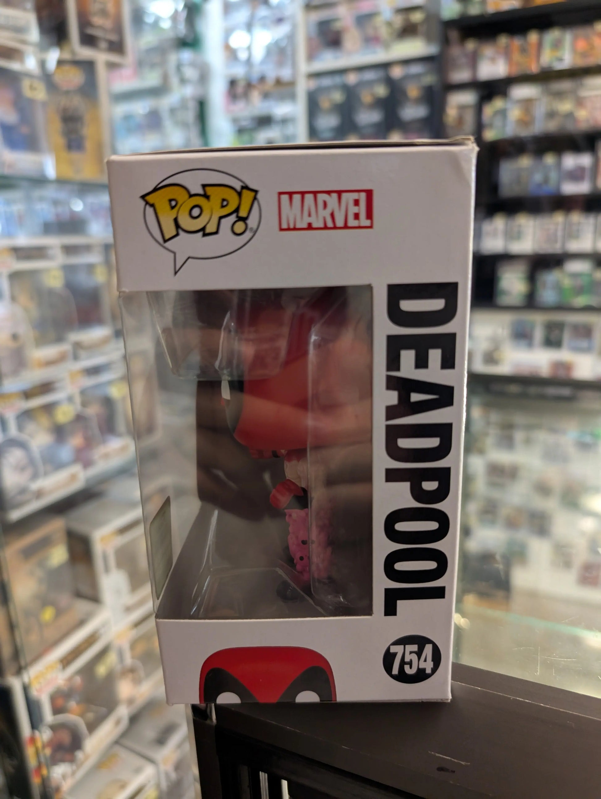Funko Pop Vinyl Deadpool #754 2021 Spring Convention Limited Edition Exclusive FRENLY BRICKS - Open 7 Days