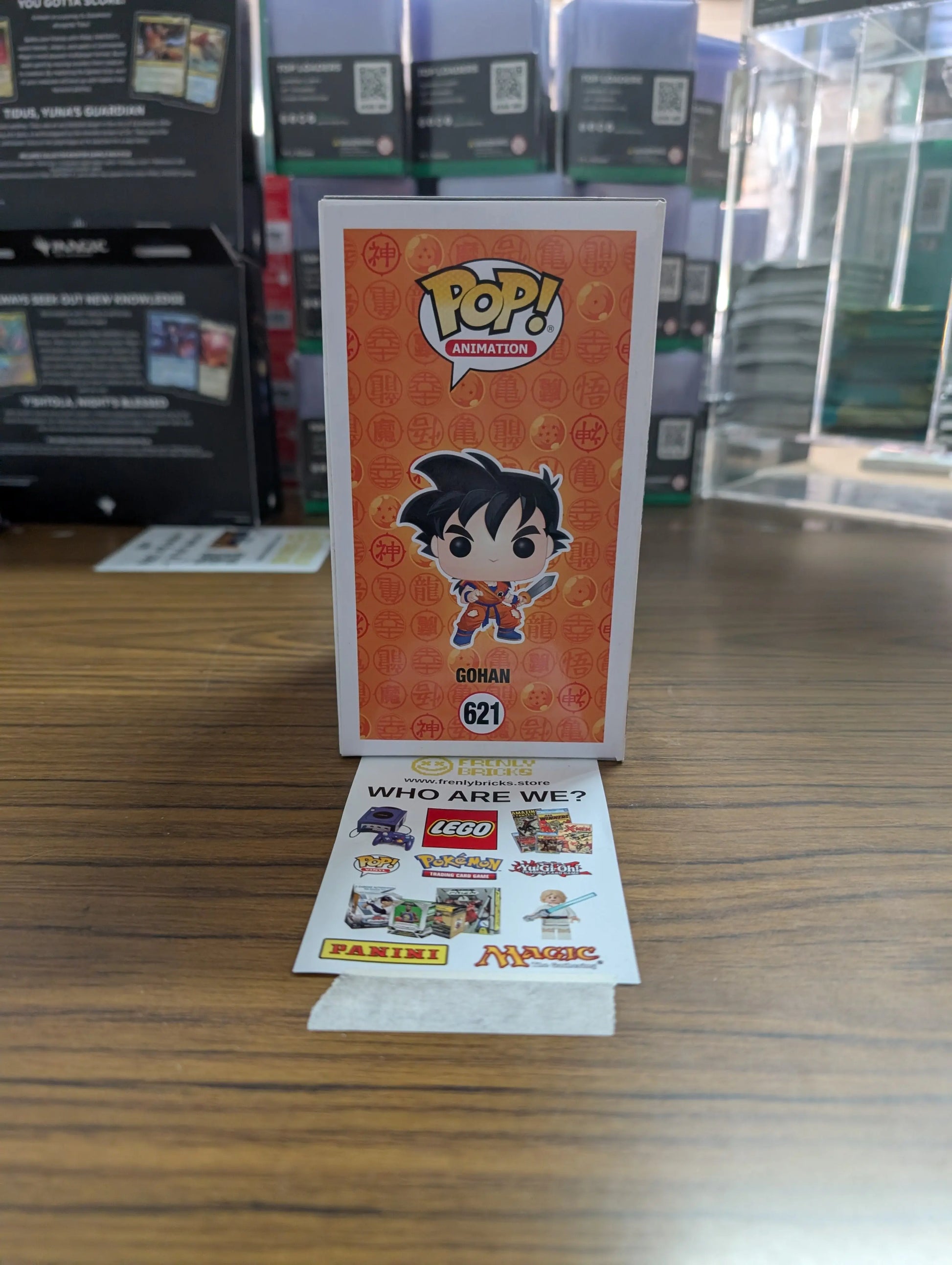 FUNKO Pop Vinyl Gohan #621 FRENLY BRICKS - Open 7 Days