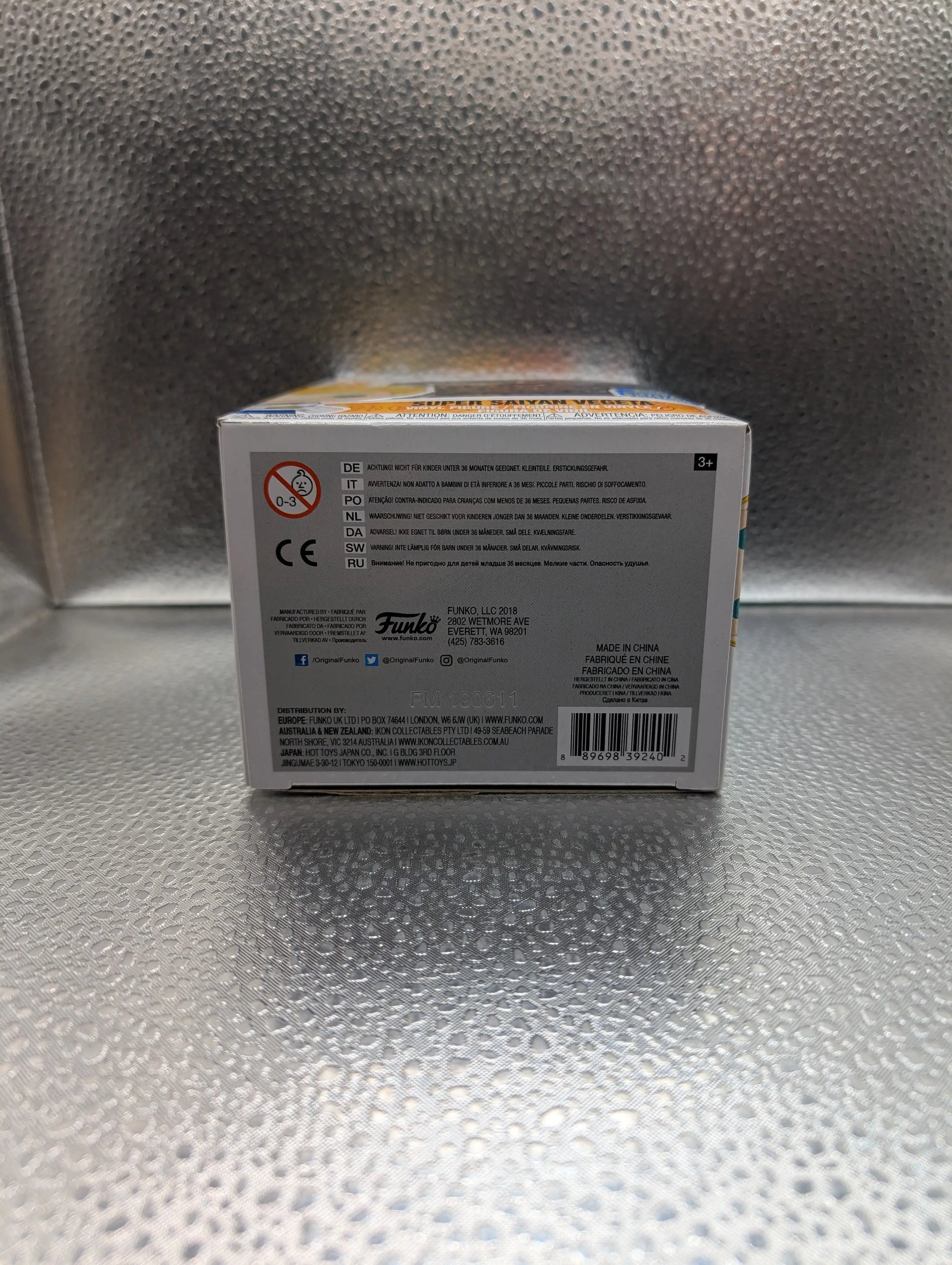 FUNKO Pop Vinyl Super Saiyan Vegeta #154 FRENLY BRICKS - Open 7 Days