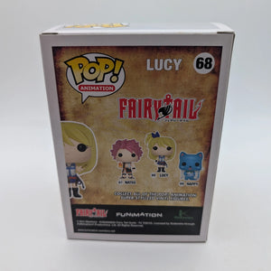 Lucy Pop 68 - FairyTail Funko Pop! 2015 - Vaulted + Protector FRENLY BRICKS - Open 7 Days