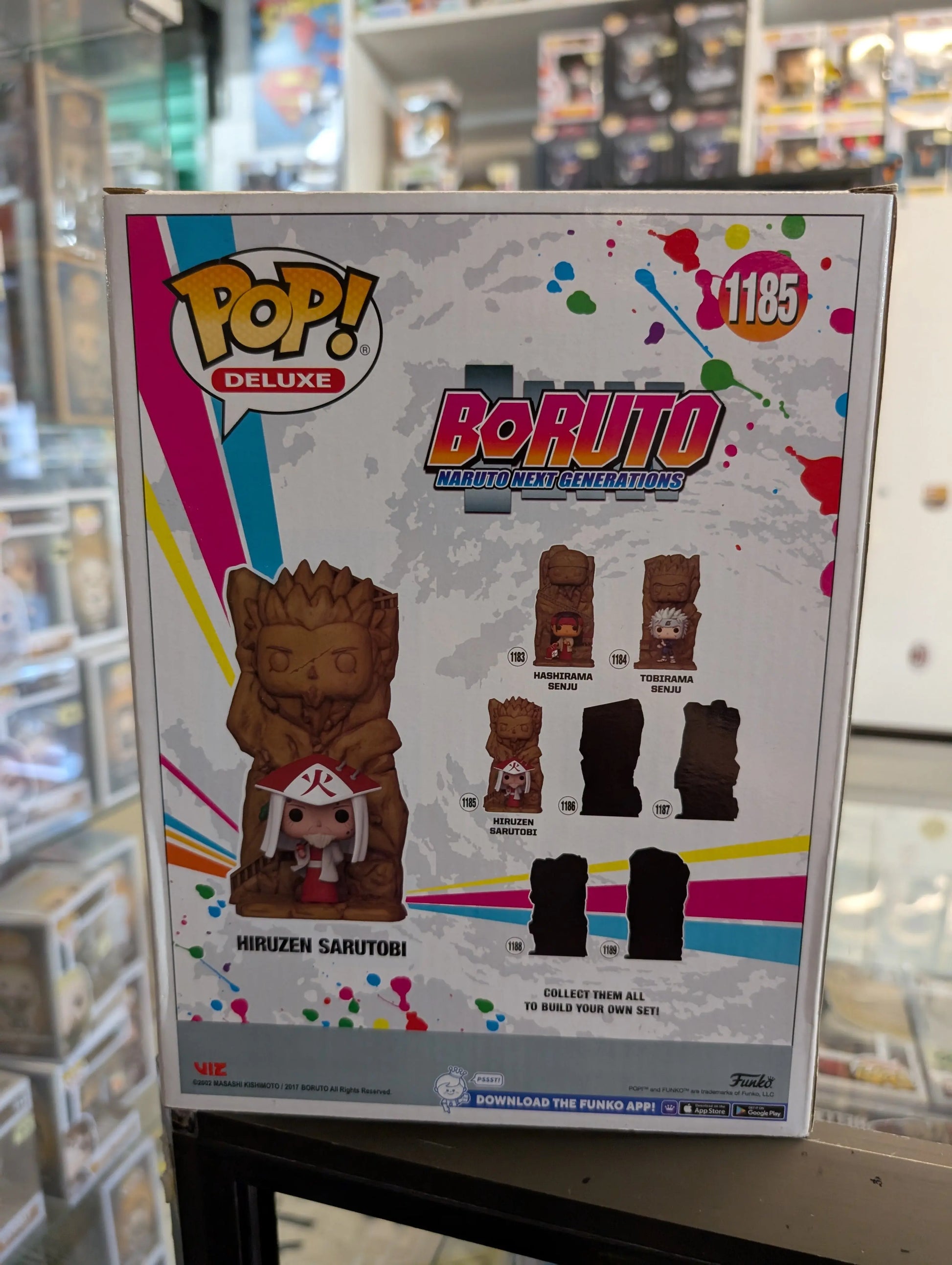 Funko POP! Deluxe Hiruzen Sarutobi #1185 Hokage Series Figure FRENLY BRICKS - Open 7 Days