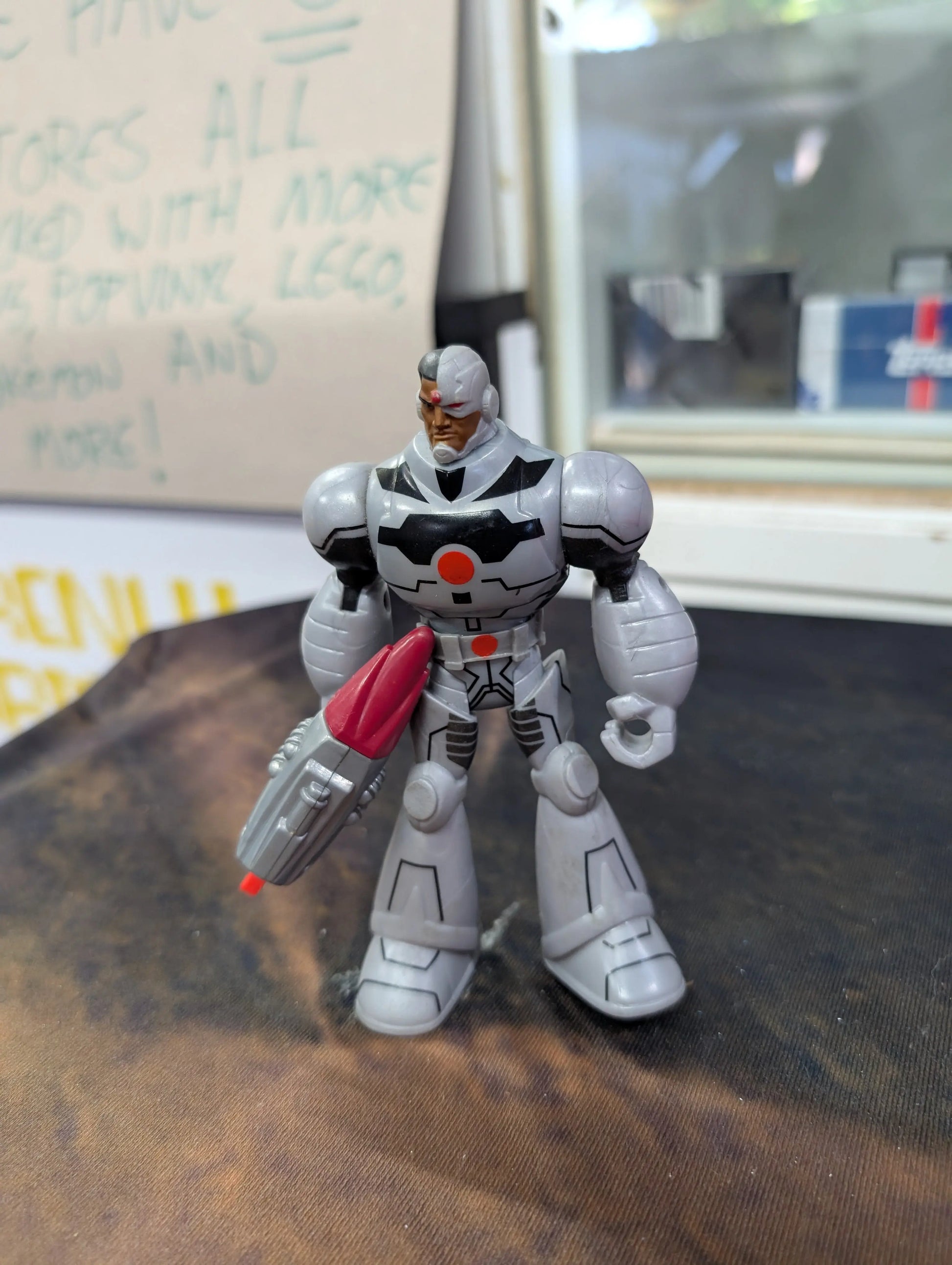 2012 Mattel DC Comics Cyborg Teen Titans Justice League 5" Loose Action Figure FRENLY BRICKS - Open 7 Days