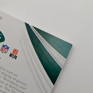 2023 Immaculate Joe Namath “Broadway Joe” Moments Auto #MA-JN - /10 FRENLY BRICKS - Open 7 Days