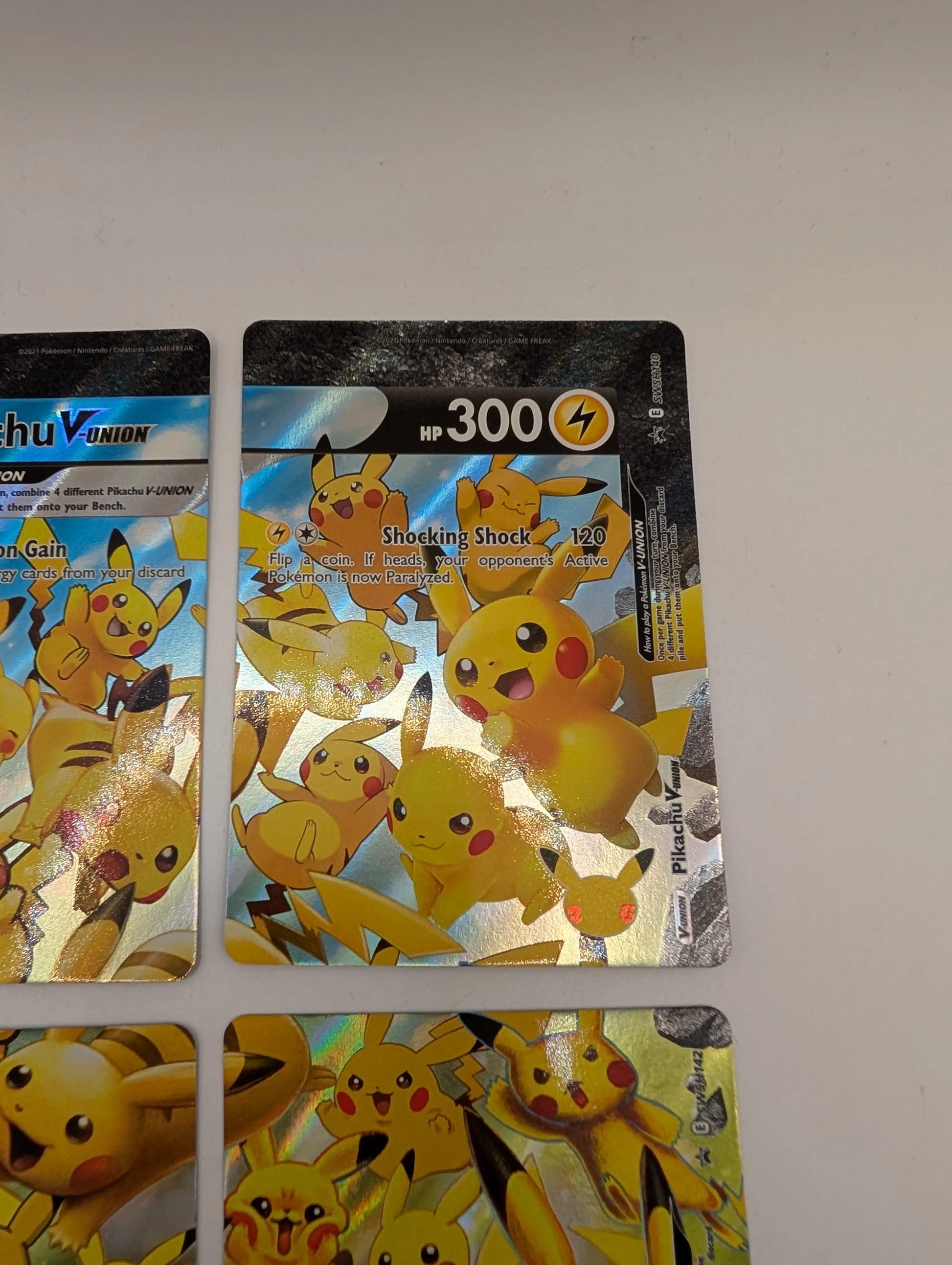 Pikachu V-Union - SWSH139-142 - Pokemon TCG: Celebrations Promo 4 Card Set FRENLY BRICKS - Open 7 Days image 4