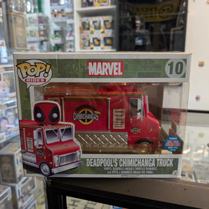 Funko Pop Rides #10 Deadpool's Chimichanga Truck 2015 NYCC Limited 3000 Pieces FRENLY BRICKS - Open 7 Days