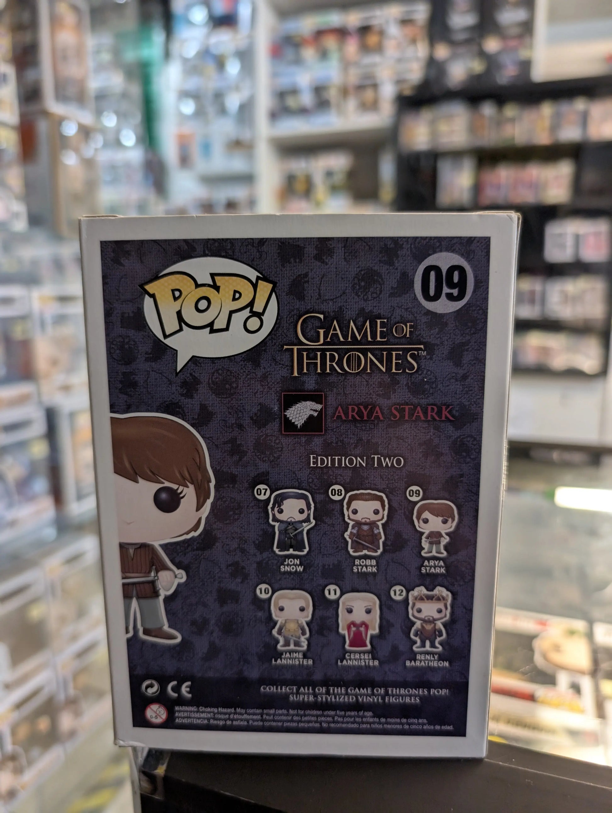 Funko Pop! Vinyl: Game of Thrones - Arya Stark #9 FRENLY BRICKS - Open 7 Days