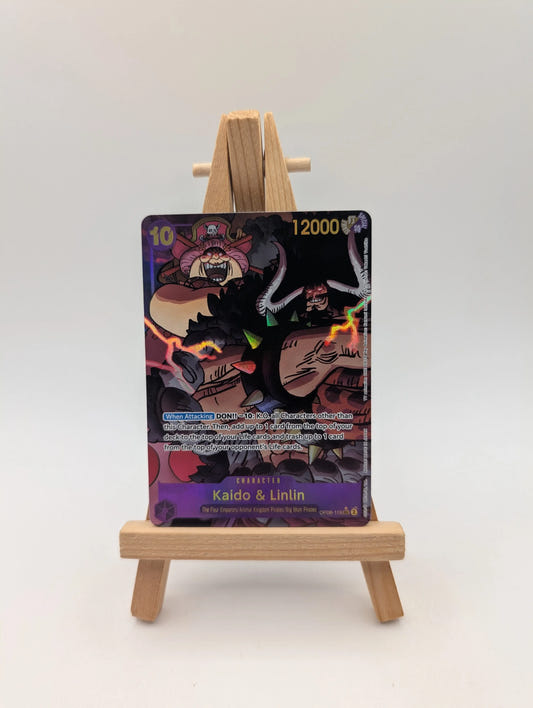 Kaido & Linlin (SEC) OP08-119 (Alt Art) Two Legends (ENGLISH) FRENLY BRICKS - Open 7 Days