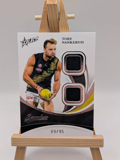 2025 Select Seamless Toby Nankervis /95 Patch Richmond FRENLY BRICKS - Open 7 Days