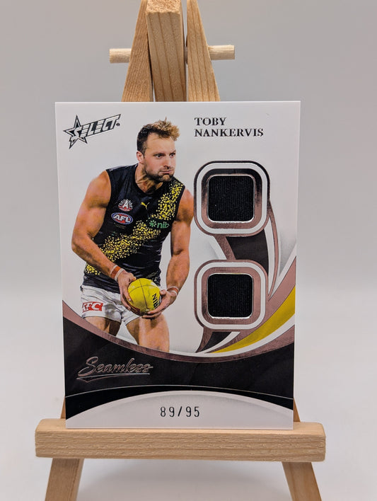 2025 Select Seamless Toby Nankervis /95 Patch Richmond FRENLY BRICKS - Open 7 Days