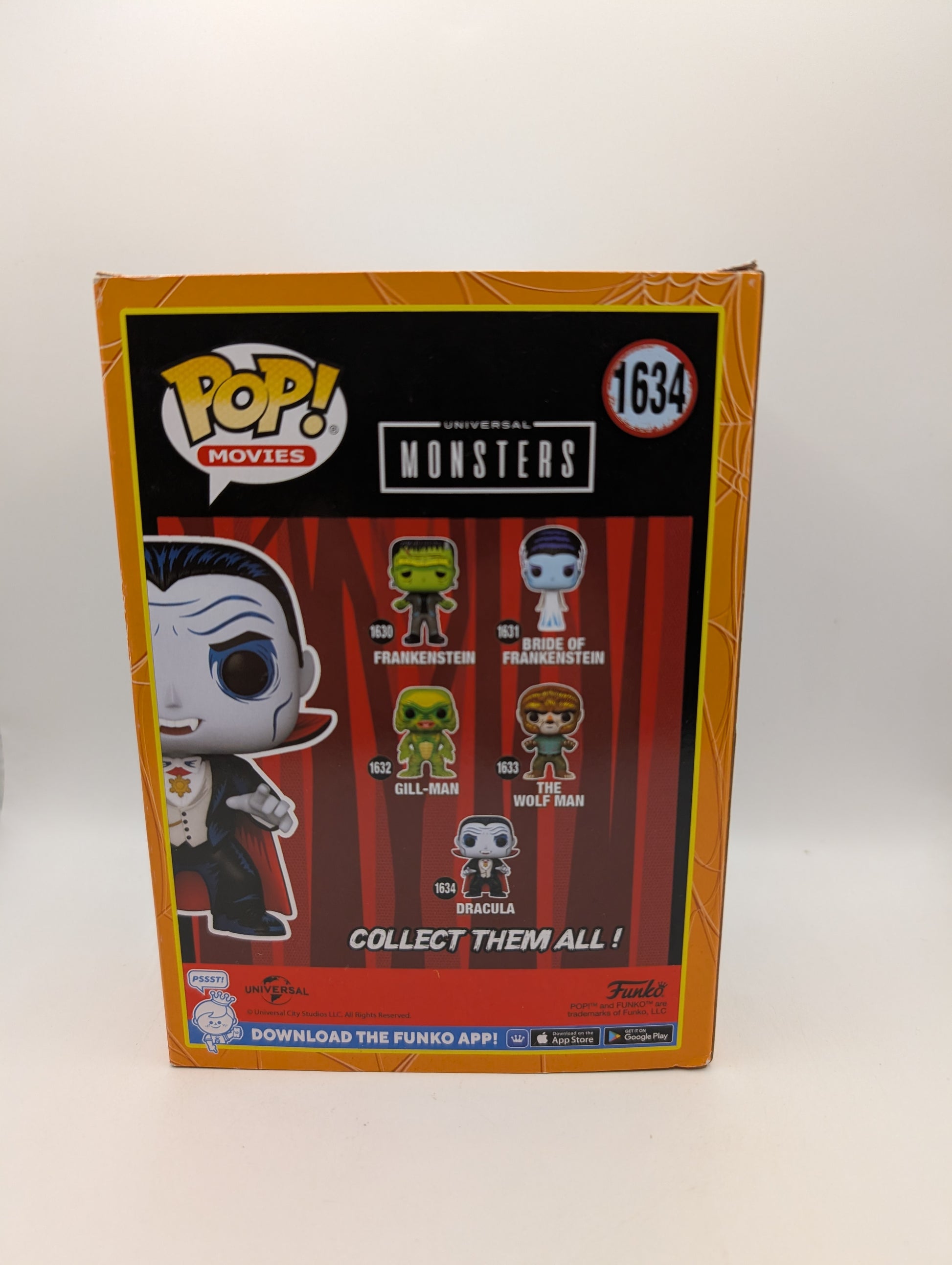 Funko POP! Movies Universal Monsters Dracula #1634