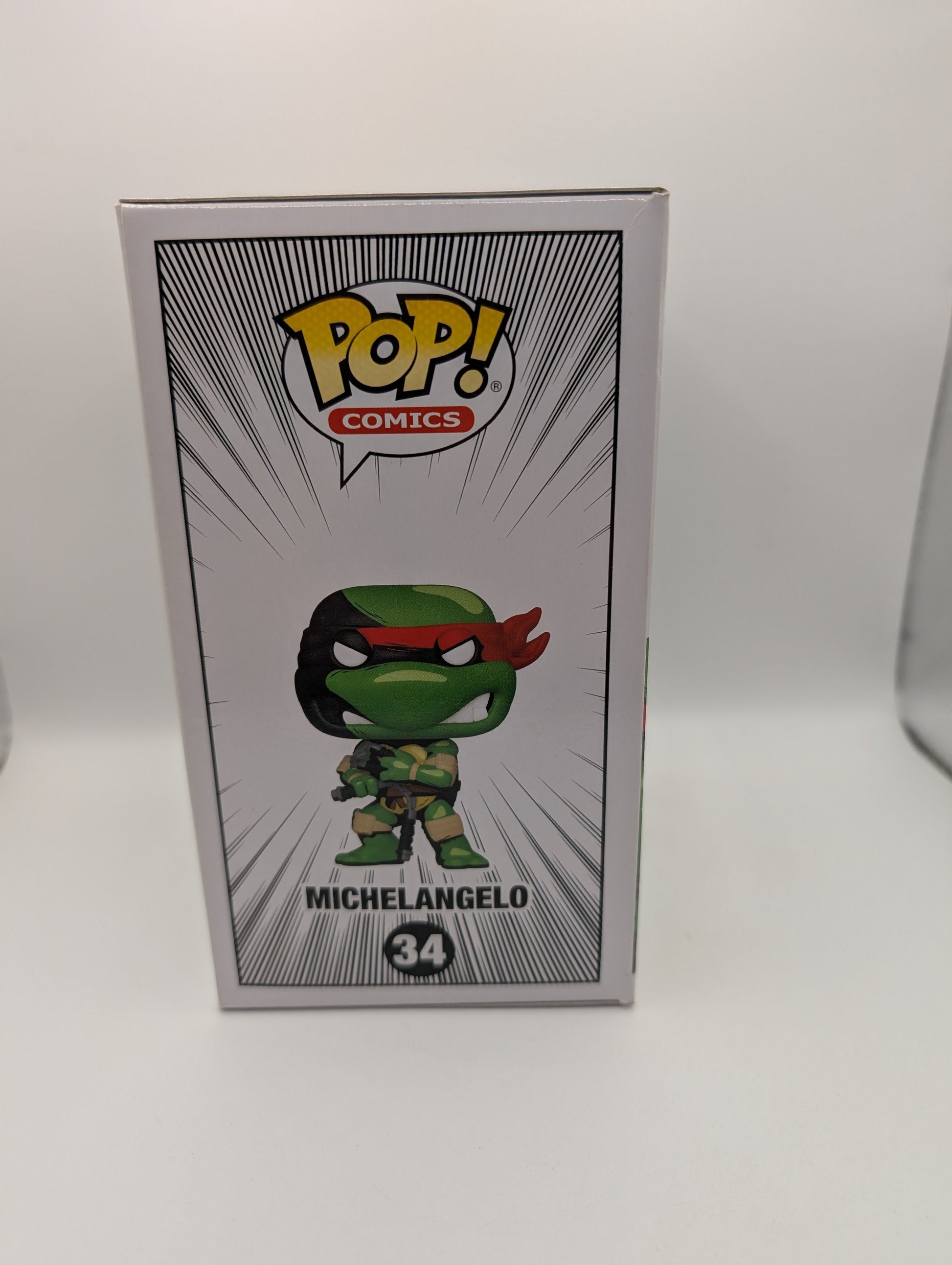 Teenage Mutant Ninja Turtles Michelangelo Comic Exclusive Pop! Vinyl #34 FRENLY BRICKS - Open 7 Days