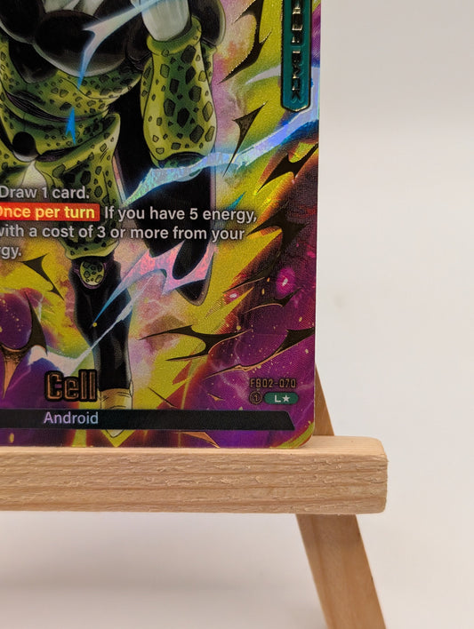 Cell Leader L	FB02-070 Alternate Art Dragon Ball Fusion World Card FRENLY BRICKS - Open 7 Days