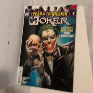 M NM Joker Year Of The Villain #1 DC Comics 2019 Brian Lacy signed 1/1 unique art FRENLY BRICKS - Open 7 Days