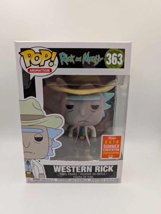 Funko Pop Rick and Morty - Western Rick #363