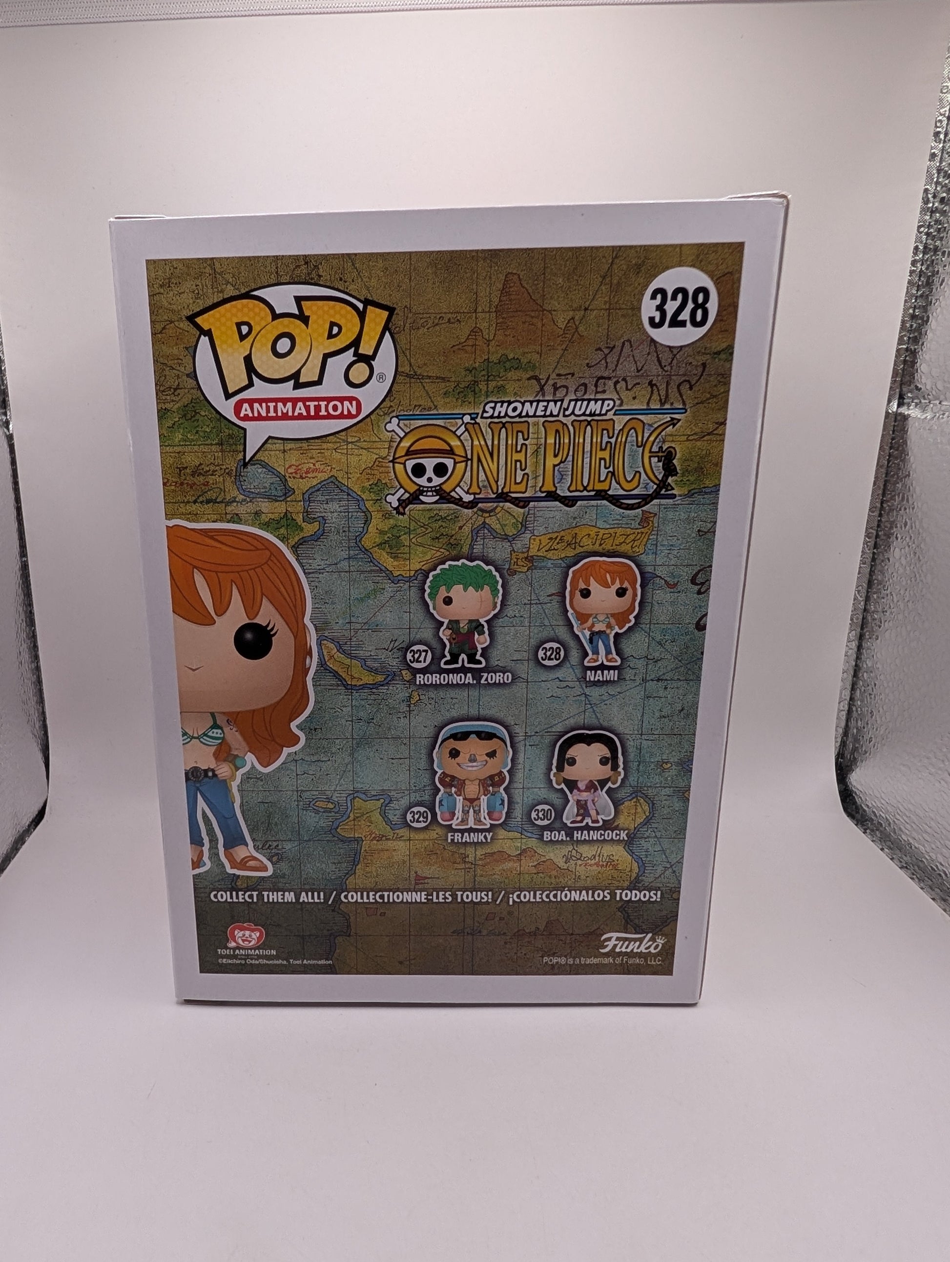Funko Pop! One Piece Nami Vinyl Figure #328 FRENLY BRICKS - Open 7 Days