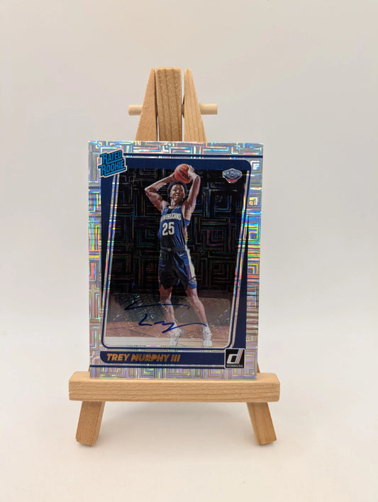 2021-22 TREY MURPHY III AUTO PANINI DONRUSS MAZE RATED ROOKIE RC #228 AUTOGRAPHS FRENLY BRICKS - Open 7 Days