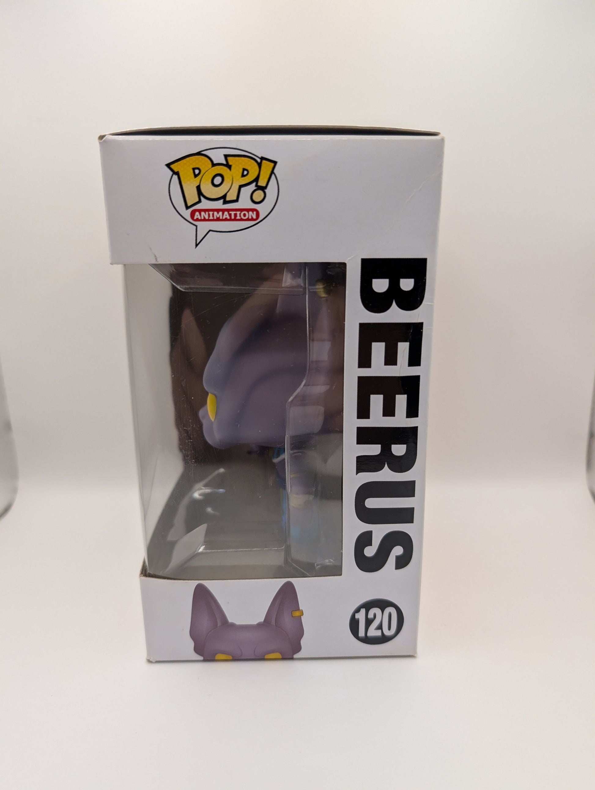 Funko Pop Vinyl Dragon Ball Z 120 Beerus 2016 FRENLY BRICKS - Open 7 Days