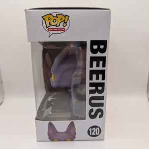 Funko Pop Vinyl Dragon Ball Z 120 Beerus 2016 FRENLY BRICKS - Open 7 Days