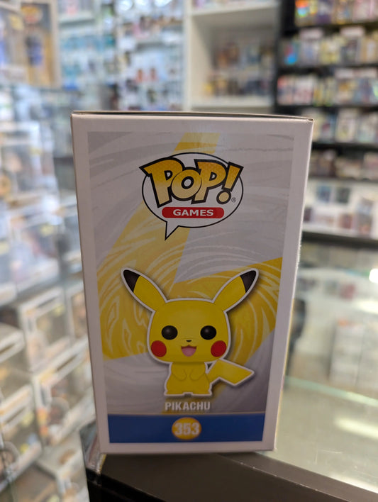 Funko Pop! Vinyl Pokémon Pikachu Metallic (353) 25th Anniversary FRENLY BRICKS - Open 7 Days