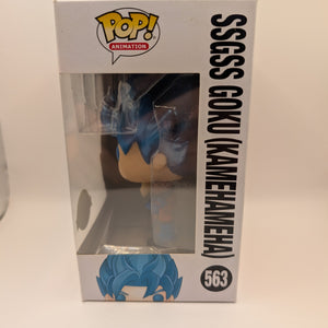 Pop Vinyl 563 - Dragon Ball Super - SSGSS Goku (Kamehameha) - Special Edition FRENLY BRICKS - Open 7 Days