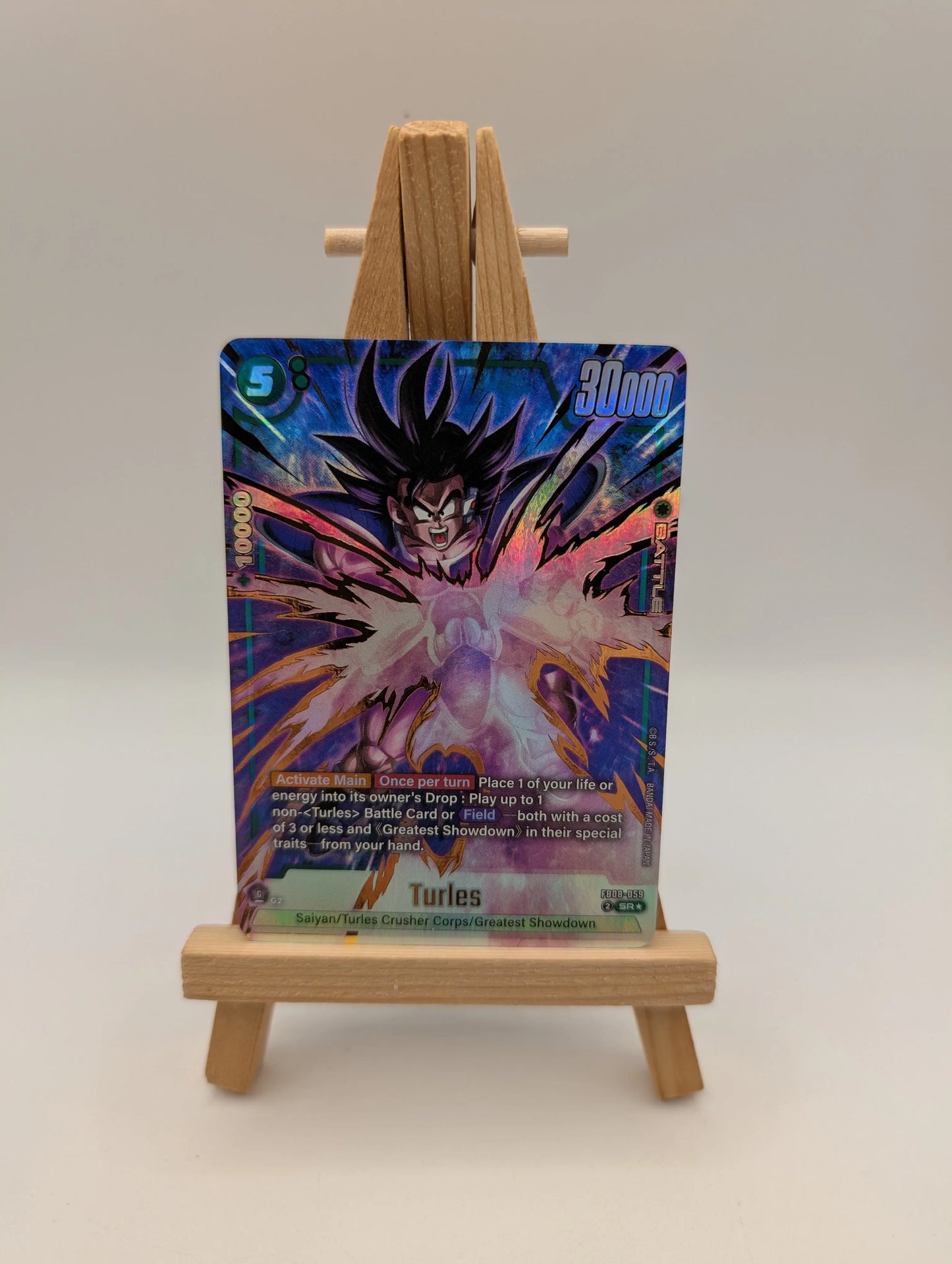 Turles FB08-059 | Saiyan’s Pride Alt Art NM Fusion World FRENLY BRICKS - Open 7 Days